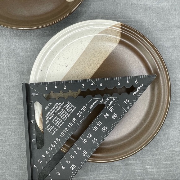 Vintage Mikasa Studio Kiln Plates Set of 4 Ben Seibel 1970s/1980s - Picture 7 of 14